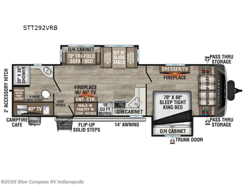 New 2026 Venture RV SportTrek Touring Edition STT292VRB available in Indianapolis, Indiana