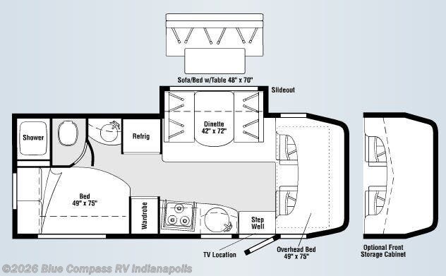 Used 2008 Winnebago View 24J available in Indianapolis, Indiana