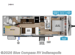 New 2026 Grand Design Transcend Xplor 24BHX available in Indianapolis, Indiana