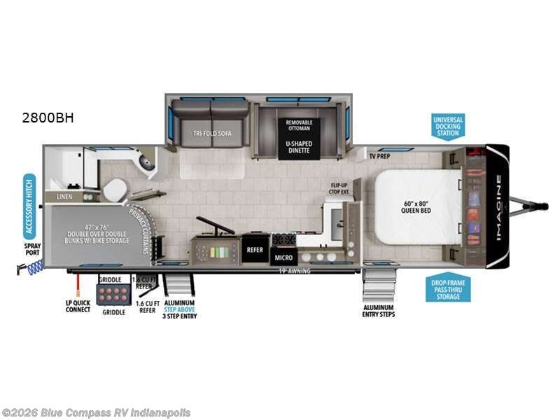 New 2026 Grand Design Imagine 2800BH available in Indianapolis, Indiana