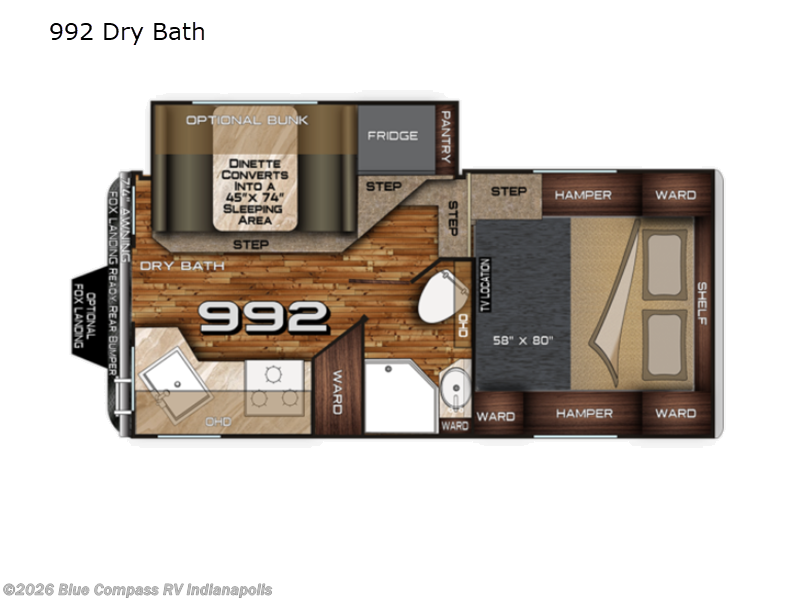 Used 2024 Northwood Arctic Fox Camper 992 Dry Bath available in Indianapolis, Indiana