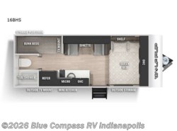 Used 2021 Forest River Cherokee Wolf Pup 16BHS available in Indianapolis, Indiana