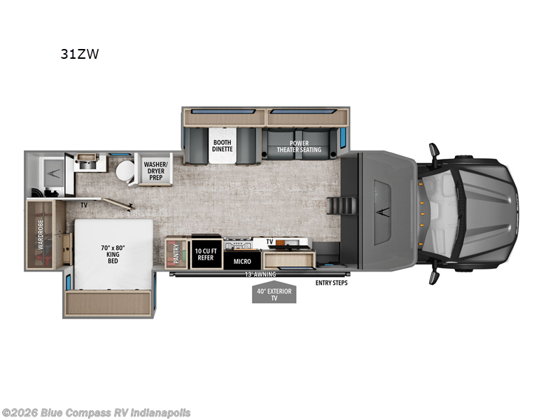 New 2027 Grand Design Lineage Series F 31ZW available in Indianapolis, Indiana