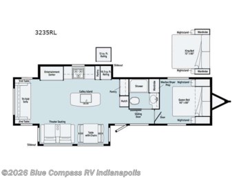 Used 2021 Winnebago Voyage 3235RL available in Indianapolis, Indiana