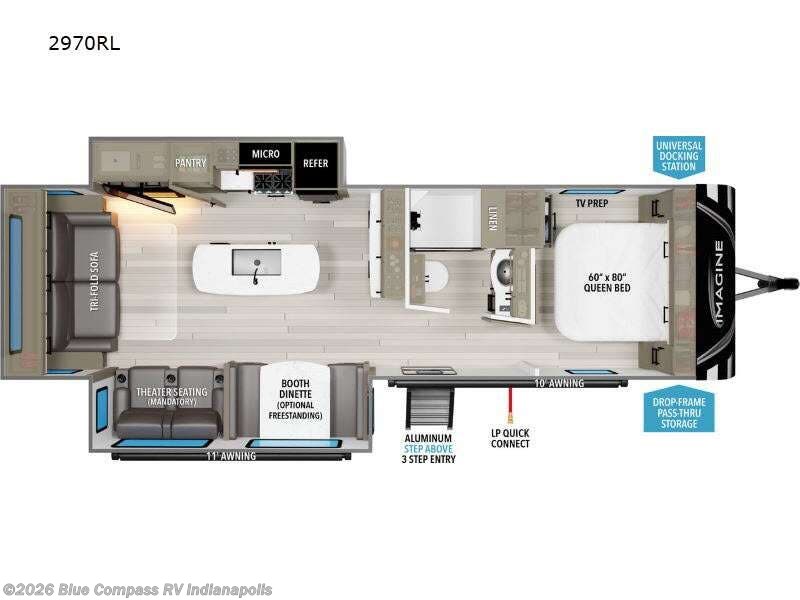 Used 2024 Grand Design Imagine 2970RL available in Indianapolis, Indiana