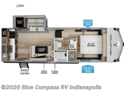 New 2027 Grand Design Reflection 100 Series 22RK available in Indianapolis, Indiana