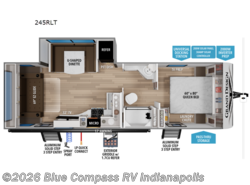 New 2027 Grand Design Transcend 245RLT available in Indianapolis, Indiana