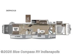 Used 2021 Forest River Cherokee Wolf Pack 365 available in Indianapolis, Indiana