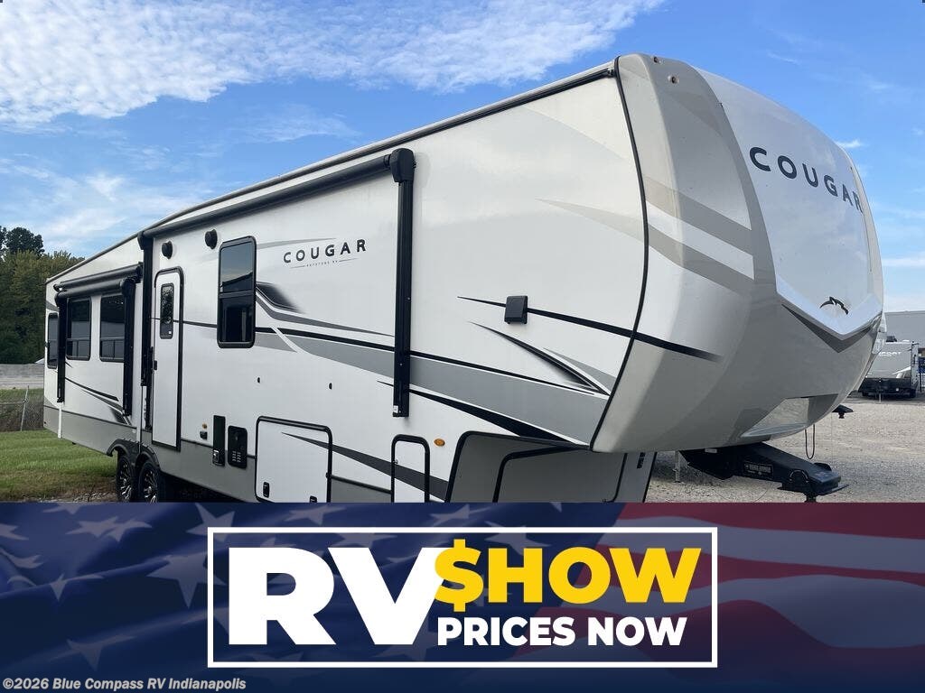 Used 2023  Keystone Cougar 355FBS by Keystone from Blue Compass RV Indianapolis in Indianapolis, IN