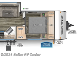 New 2024 Forest River Grey Wolf 26LK available in Butler, Pennsylvania