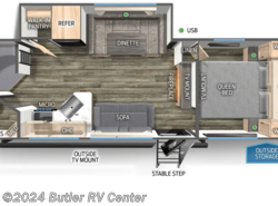 New 2024 Forest River  Wolf Den 272BRB available in Butler, Pennsylvania