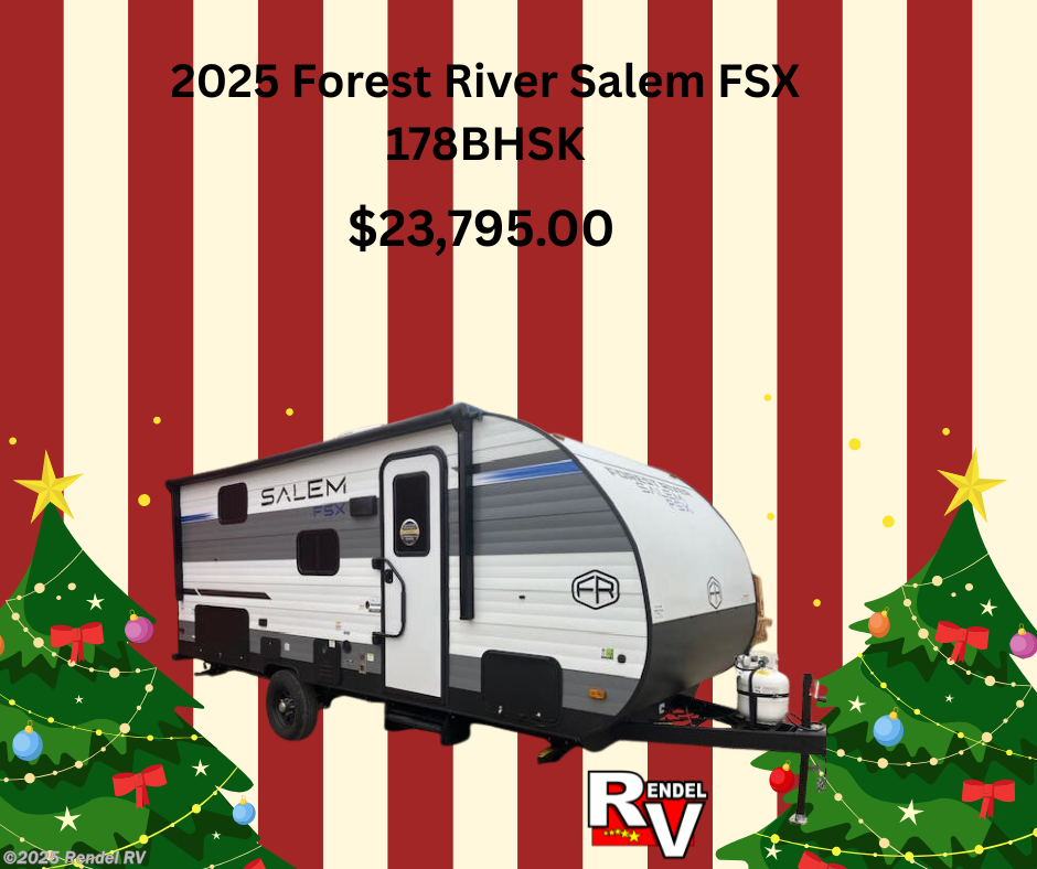 New 2025 Forest River Salem FSX 178BHSK available in Rice, Texas