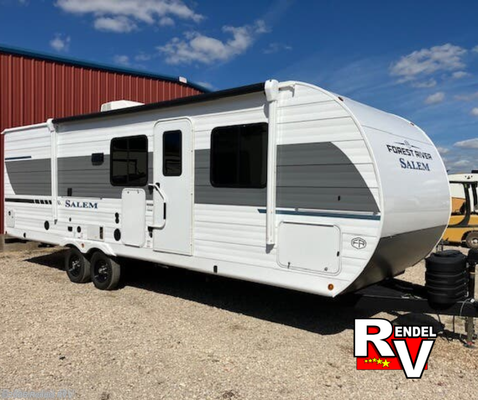 Check out this Video for a 2025 Forest River Salem 28DBUD(Stock #8658)  for sale by Rendel RV. This unit is located in Rice, TX