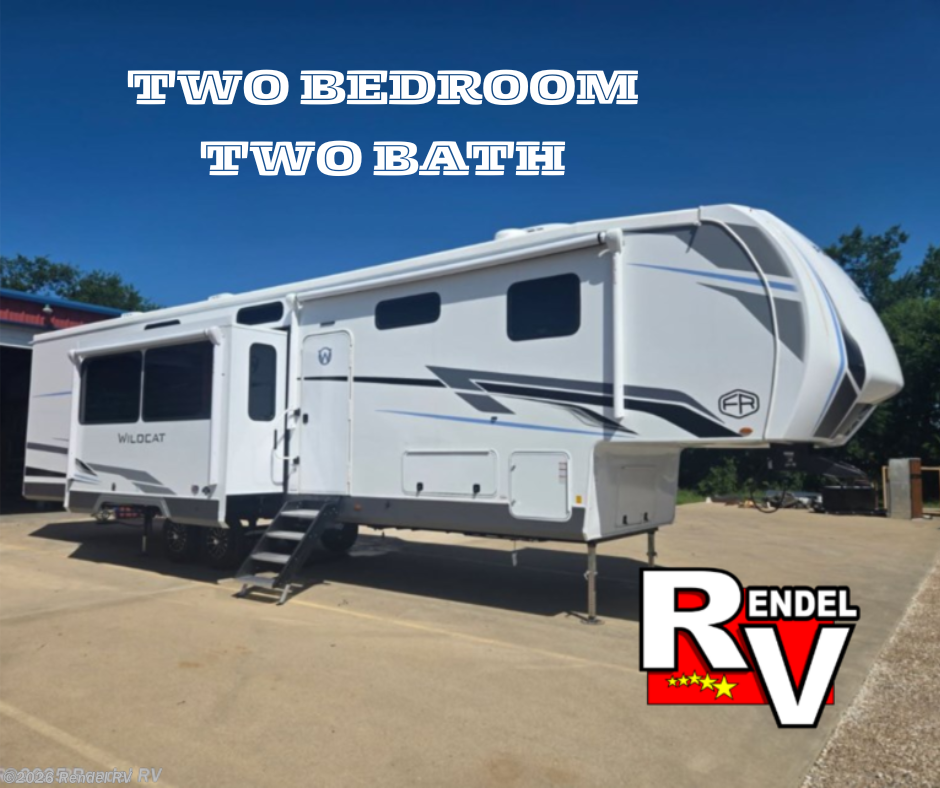 Check out this Video for a 2026 Forest River Wildcat 34CRIB(Stock #5500)  for sale by Rendel RV. This unit is located in Rice, TX