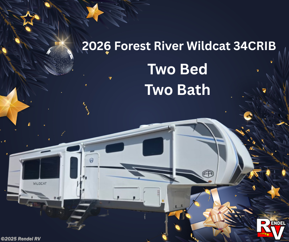 New 2026 Forest River Wildcat 34CRIB available in Rice, Texas