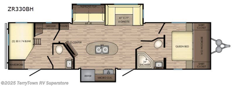 Used 2018 CrossRoads Zinger 330BH available in Grand Rapids, Michigan