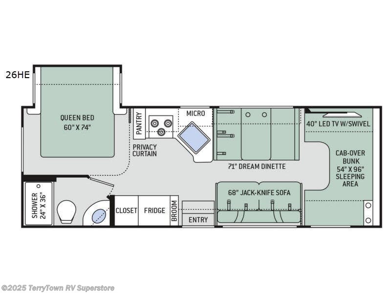 Used 2017 Thor Motor Coach Freedom Elite 26HE available in Grand Rapids, Michigan