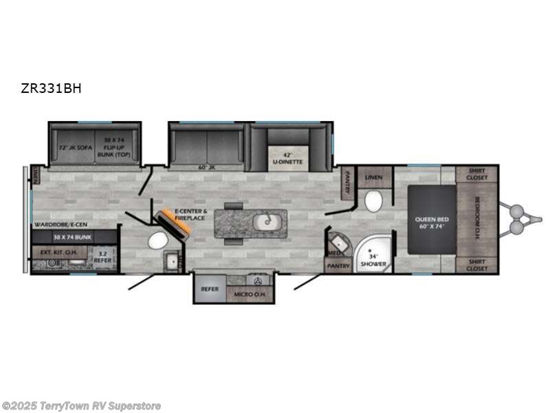 Used 2021 CrossRoads Zinger 331BH available in Grand Rapids, Michigan