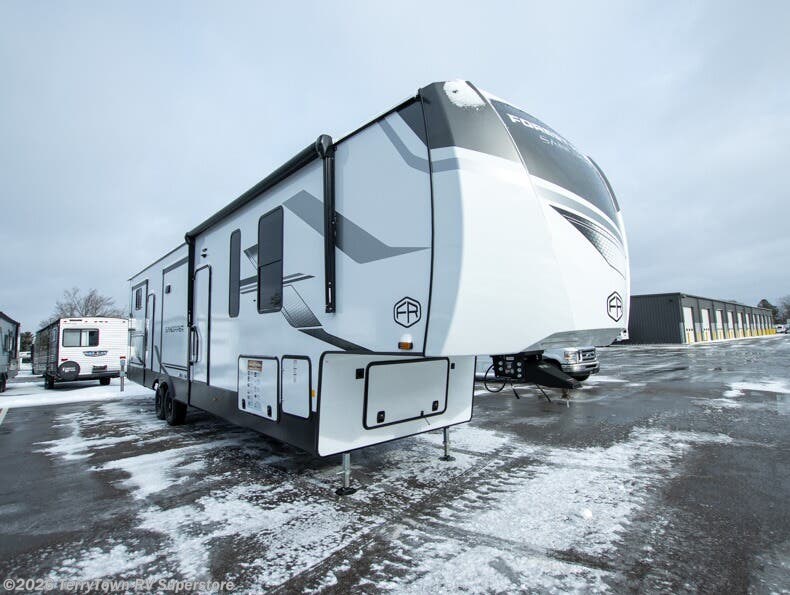 New 2026 Forest River Sandpiper 3844QUAD available in Grand Rapids, Michigan