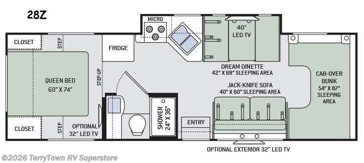 Used 2016 Thor Motor Coach Four Winds 28Z available in Grand Rapids, Michigan