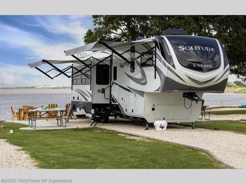 Used 2022 Grand Design Solitude S-Class 3950BH available in Grand Rapids, Michigan