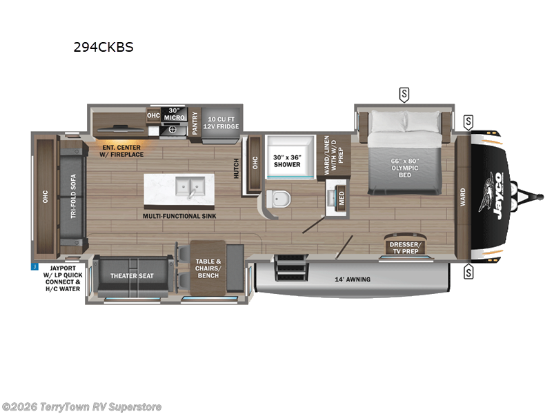 New 2025 Jayco Eagle HT 294CKBS available in Grand Rapids, Michigan