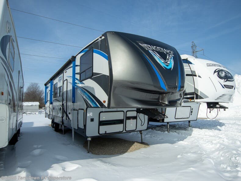 Used 2019 Forest River Vengeance 348A13 available in Grand Rapids, Michigan