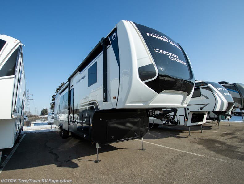 New 2026 Forest River Cedar Creek 38DB available in Grand Rapids, Michigan