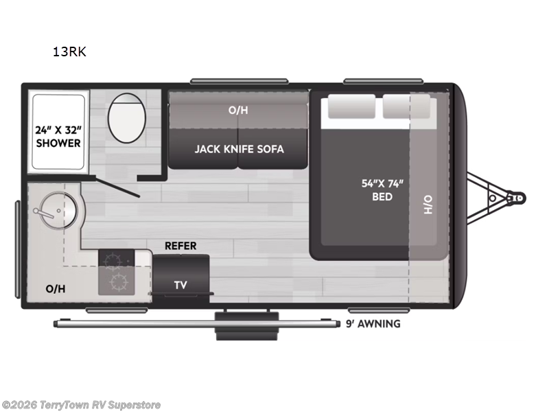 New 2026 Keystone Reign 13RK available in Grand Rapids, Michigan