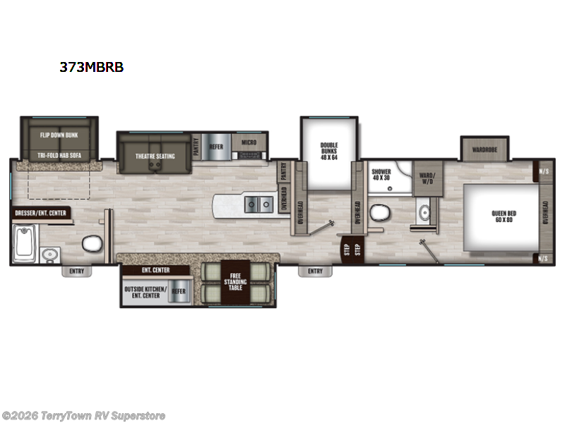 New 2022 Coachmen Chaparral 373MBRB available in Grand Rapids, Michigan