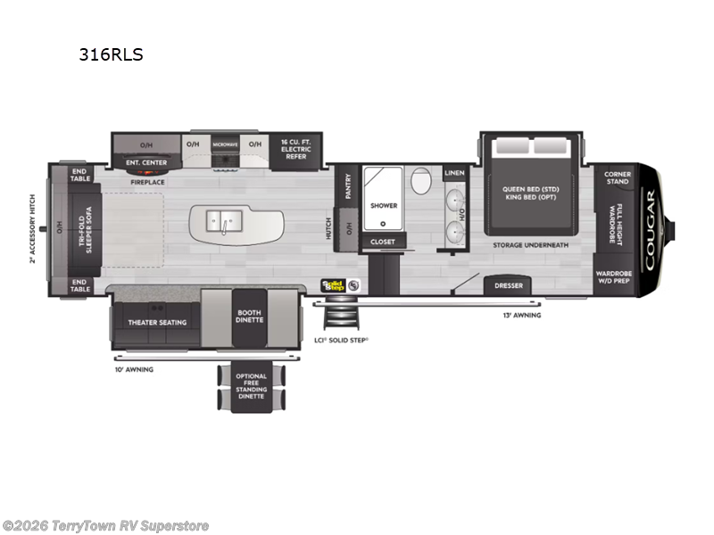 New 2023 Keystone Cougar 316RLS available in Grand Rapids, Michigan