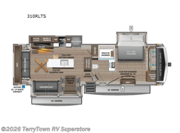 New 2026 Jayco North Point 310RLTS available in Grand Rapids, Michigan