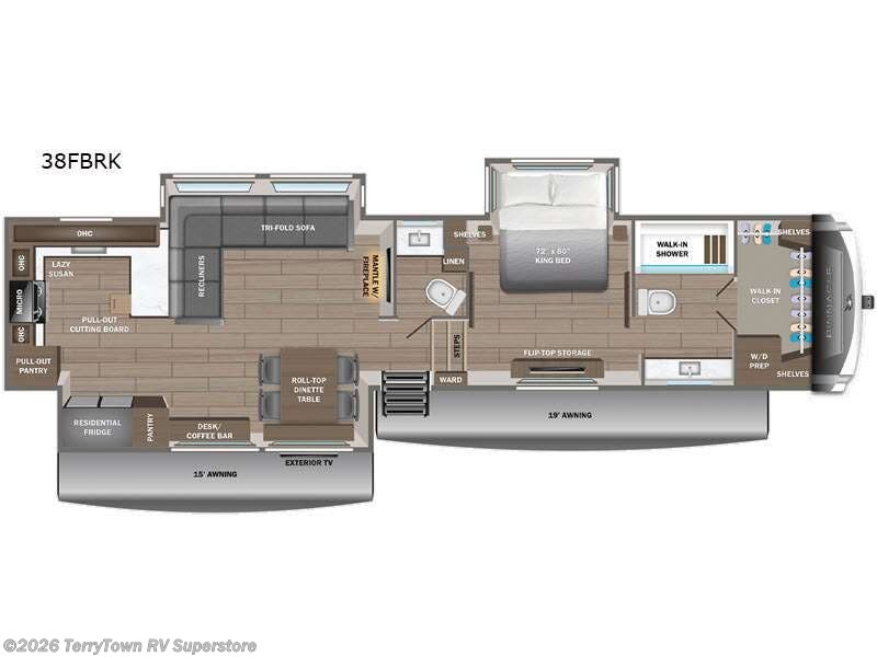 New 2026 Jayco Pinnacle 38FBRK available in Grand Rapids, Michigan
