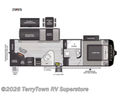 New 2023 Keystone Cougar Half-Ton 25RES available in Grand Rapids, Michigan