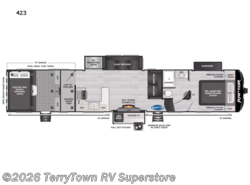 New 2022 Keystone Raptor 423 available in Grand Rapids, Michigan