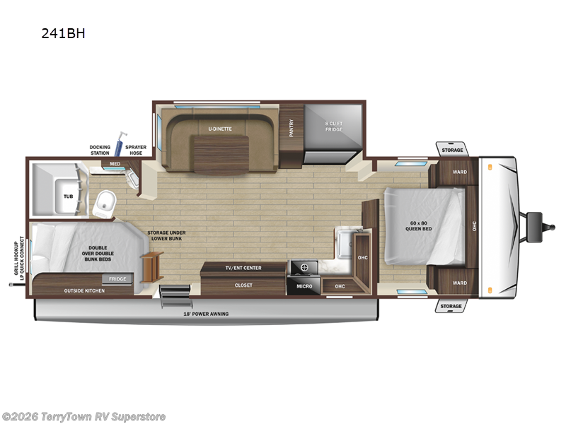 New 2024 Starcraft Super Lite 241BH available in Grand Rapids, Michigan