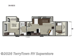 New 2026 Forest River Salem 36VBDS available in Grand Rapids, Michigan