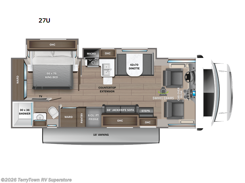 Used 2023 Jayco Greyhawk 27U available in Grand Rapids, Michigan