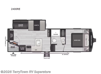 New 2026 Keystone Cougar Sport 2400RE available in Grand Rapids, Michigan