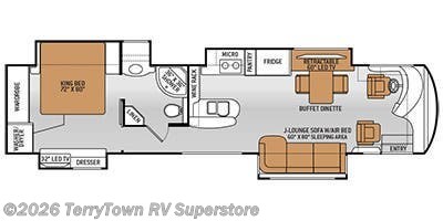 Used 2015 Thor Motor Coach Tuscany 40KQ available in Grand Rapids, Michigan