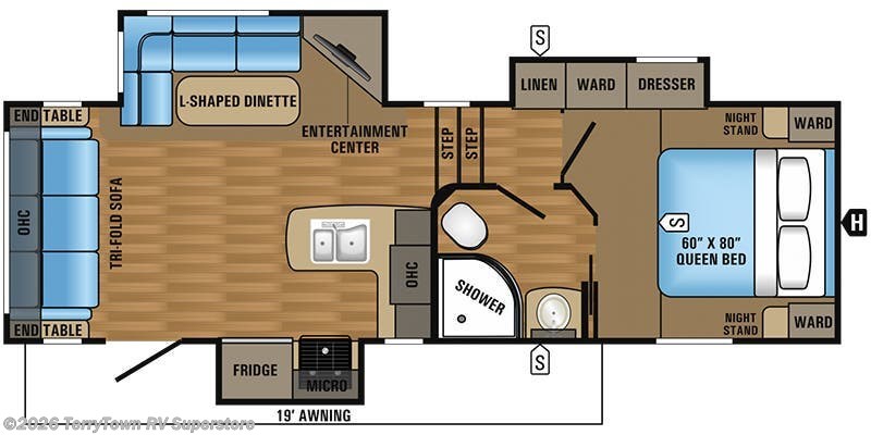 Used 2017 Jayco Eagle HT 24.5CKTS available in Grand Rapids, Michigan