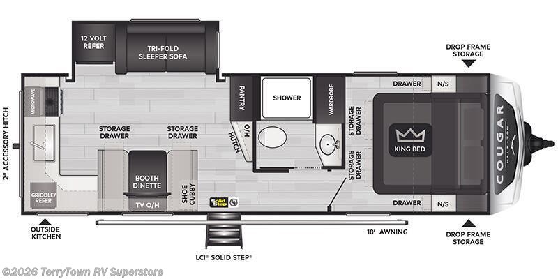 New 2025 Keystone Cougar Half-Ton East 25MLE available in Grand Rapids, Michigan