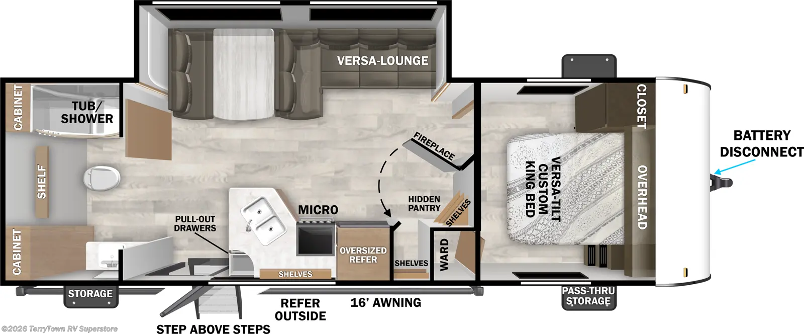 New 2027 Forest River Salem Cruise Lite 25ICE available in Grand Rapids, Michigan