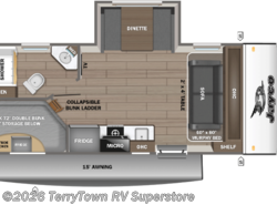 New 2026 Jayco Jay Feather Air 19MBS available in Grand Rapids, Michigan