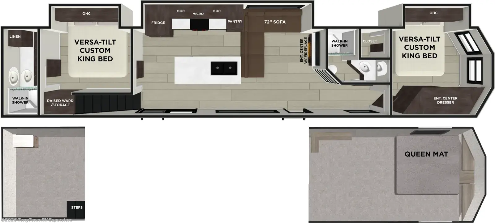 New 2027 Forest River Salem Villa 40ZZZ available in Grand Rapids, Michigan