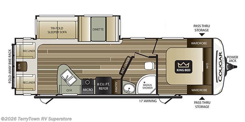 Used 2019 Keystone Cougar Half-Ton East 27SAB available in Grand Rapids, Michigan