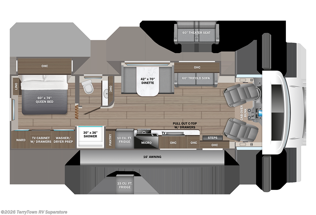 New 2027  Jayco Greyhawk 29MV by Jayco from TerryTown RV Superstore in Grand Rapids, MI