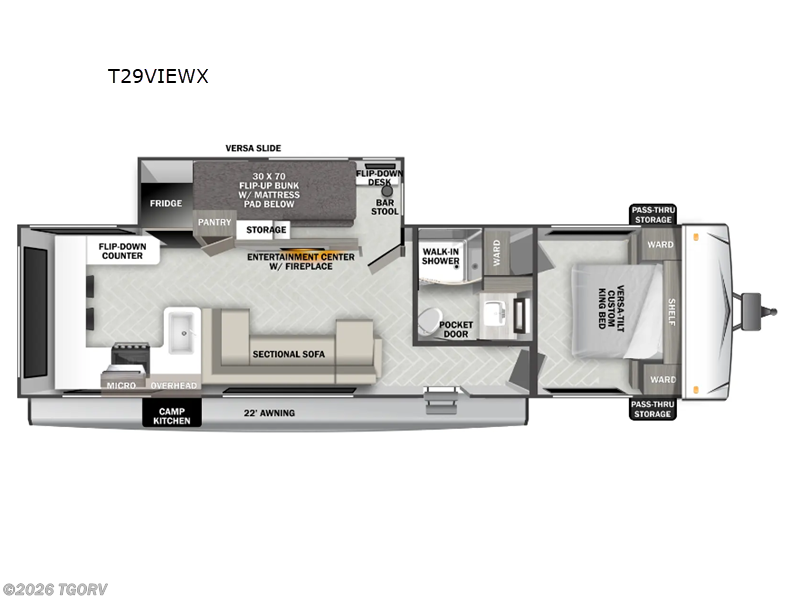 New 2025 Forest River Wildwood T29VIEWX available in Greeley, Colorado