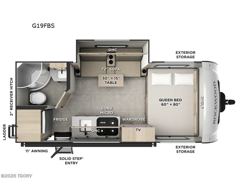 New 2026 Forest River Rockwood Geo Pro G19FBS available in Greeley, Colorado