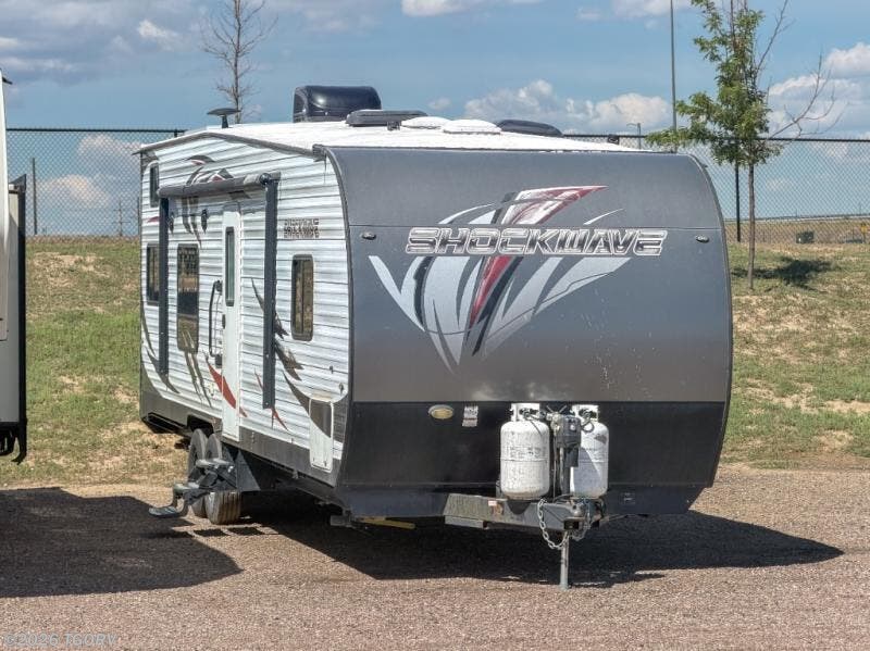 Used 2017 Forest River Shockwave 28RQDX available in Greeley, Colorado
